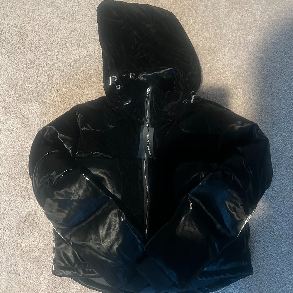 Maniere De Voir Puffer Jacket size Medium